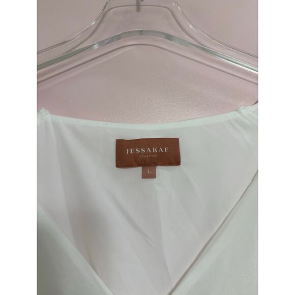 Jessakae Collection Dress in White Size Large - Picture 4 of 7